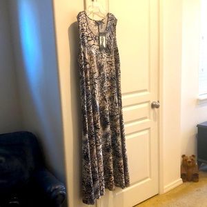 Full length tank dress